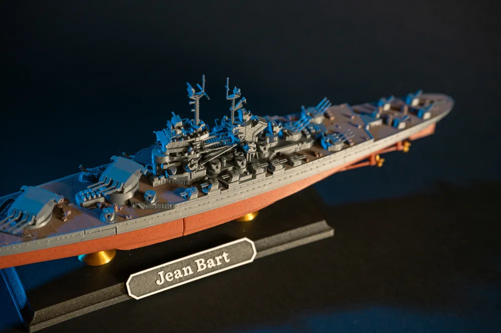 Jean Bart Savaş Gemisi Maketi