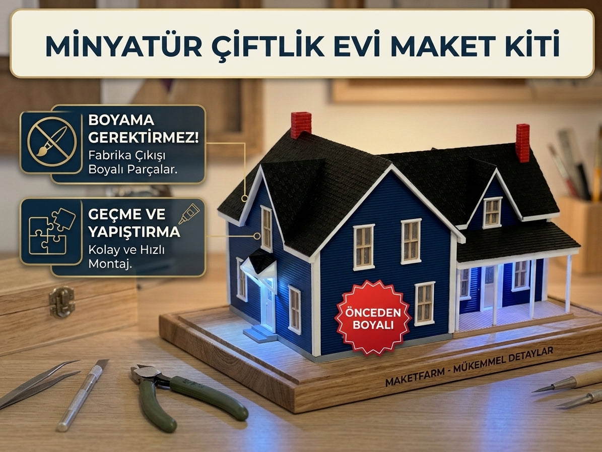 Çiftlik Evi Maketi (Aydınlatma hariç)