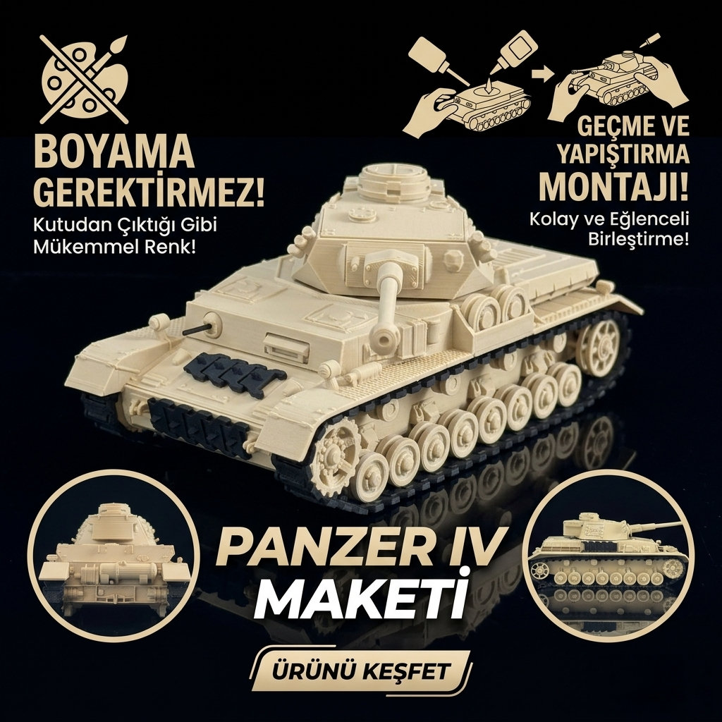 Panzer IV Ausf. G Tank Maketi