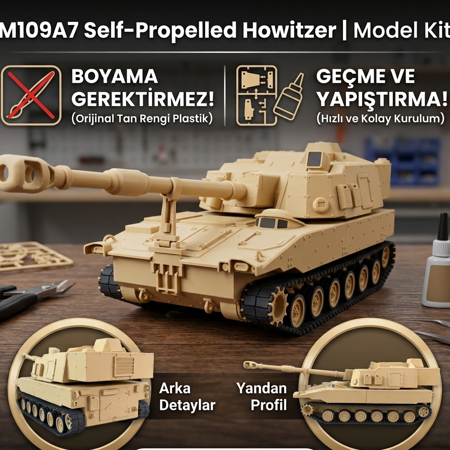 M109A7 Paladin Obüs Maketi